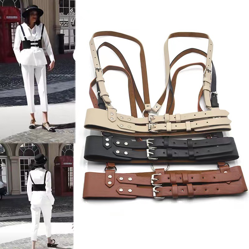 Cool Style Solid Color Pu Leather Women's Leather Belts 1 Piece display picture 3