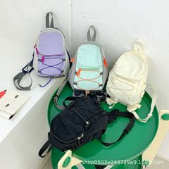 旅行户外双肩包女轻便登山包爬山小号背包徒步骑行动书包春游包