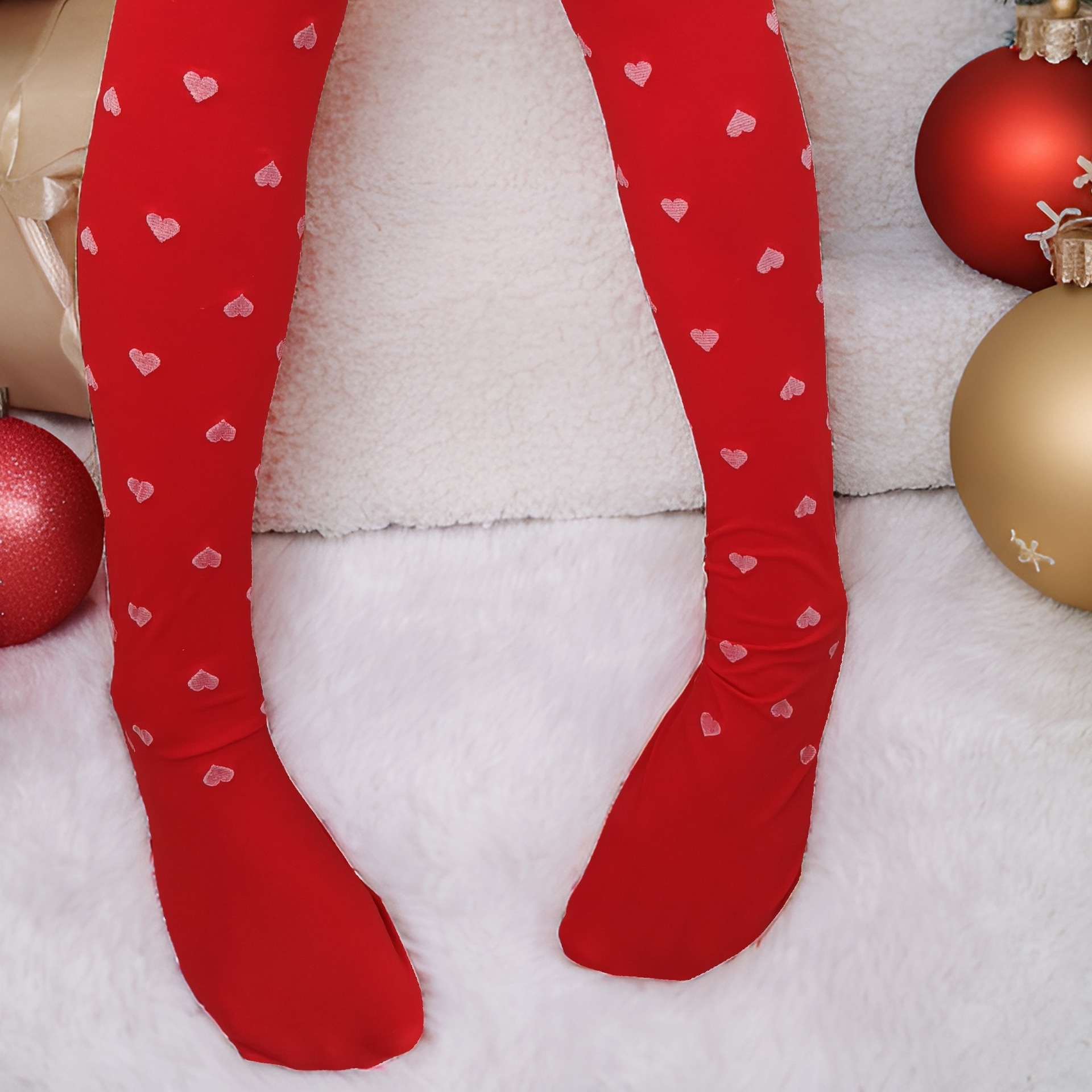 Yue mariposa día de San Valentín europeas y estadounidenses transfronterizas medias de Navidad festivales ropa de vestuario accesorios sobre las rodillas medias AX02