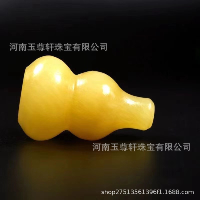 토파즈 호박 장식품 솔리드 호박 펜던트 홈 오피스 거실 장식 옥 선물 공예품 도매