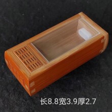 【竹师傅】文玩精品老料玉竹单音响虫具海派大师夏荣建