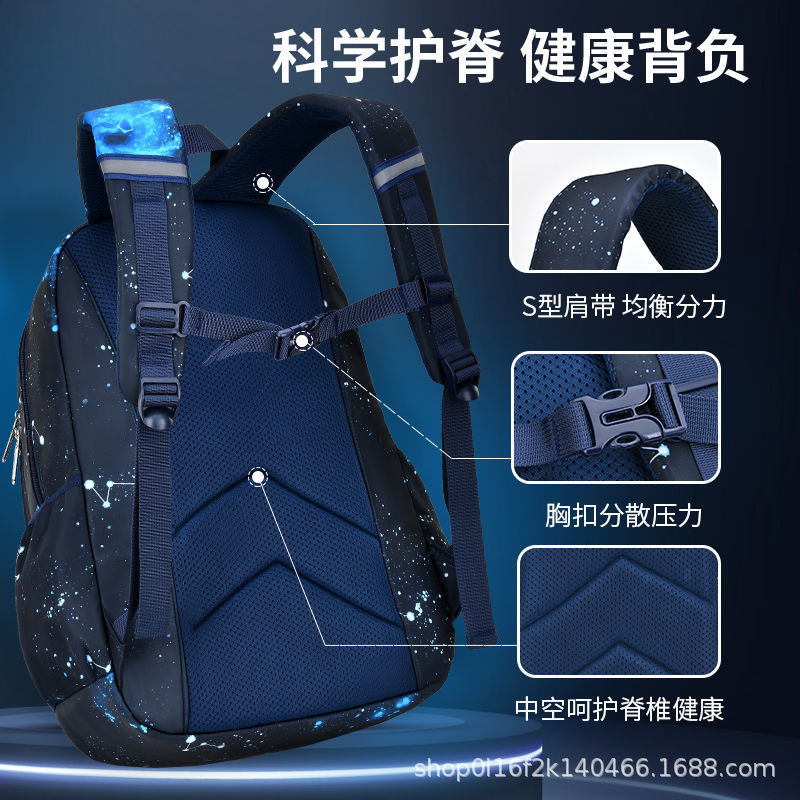2025 nueva mochila escolar para niños de grado 16 mochila escolar universidad de estilo británico mochila infantil al por mayor