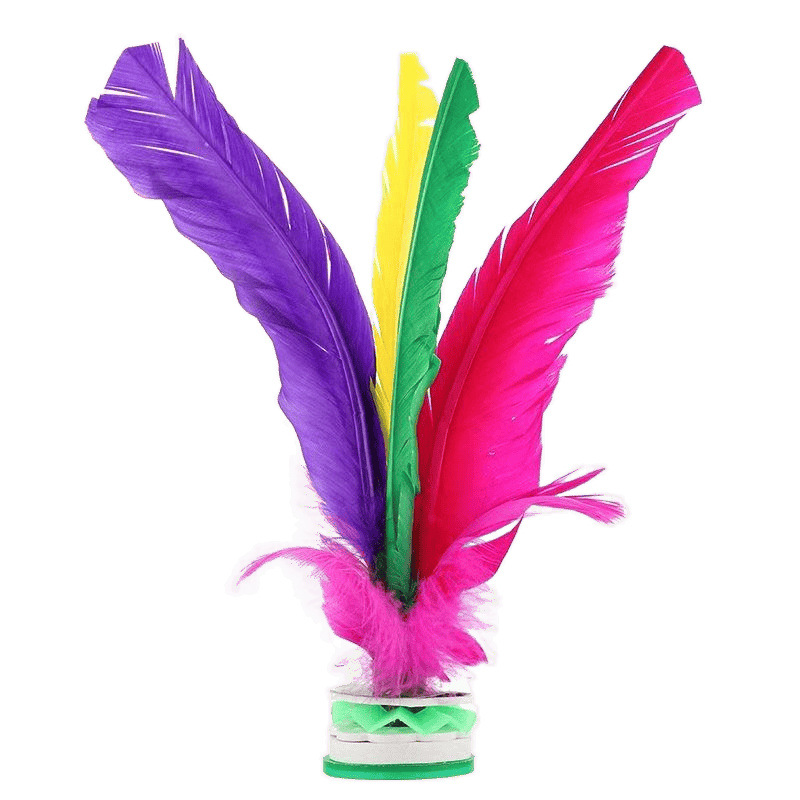 Botón de pluma de pluma especial para estudiantes de primaria adultos con balón de pluma resistente a patadas en jardín de infantes para mujeres con tendón de pluma