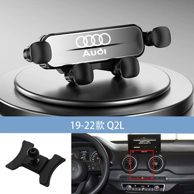 Car phone holder | navigation car gravity - silver-q2l-19-22