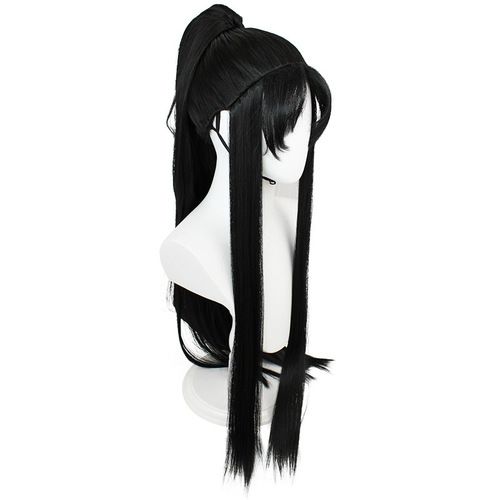 Floating art, demonic path, Jin Ling Jiang Cheng cosplay, wig beauty, pointy ancient-style cosplay, long straight hair, national style wig