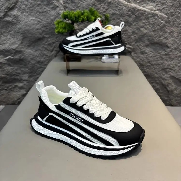 Hombres 2025 moda moda estilo caliente todo fósforo estudiantes zapatos rojos antideslizantes resistente al desgaste casual plataforma elevador zapatos de deporte zapatos de hombre