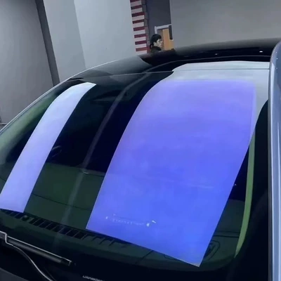 Imperial Purple Colorful Car Glass Automotive Film - specification-1-15m-imperial-purple-front
