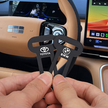 汽车安全带叉头片插销卡槽锁舌安全戴卡口保险插头扣限位固定器