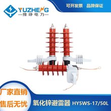 10kv户外高压氧化锌避雷器TLB线路配电过电压防雷器HY5WS-17/50L