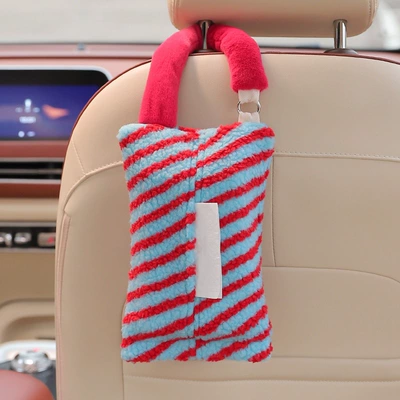 Car tissue box/set Cartoon Monster Car Interior - 181-red-and-blue-twill-2416cm