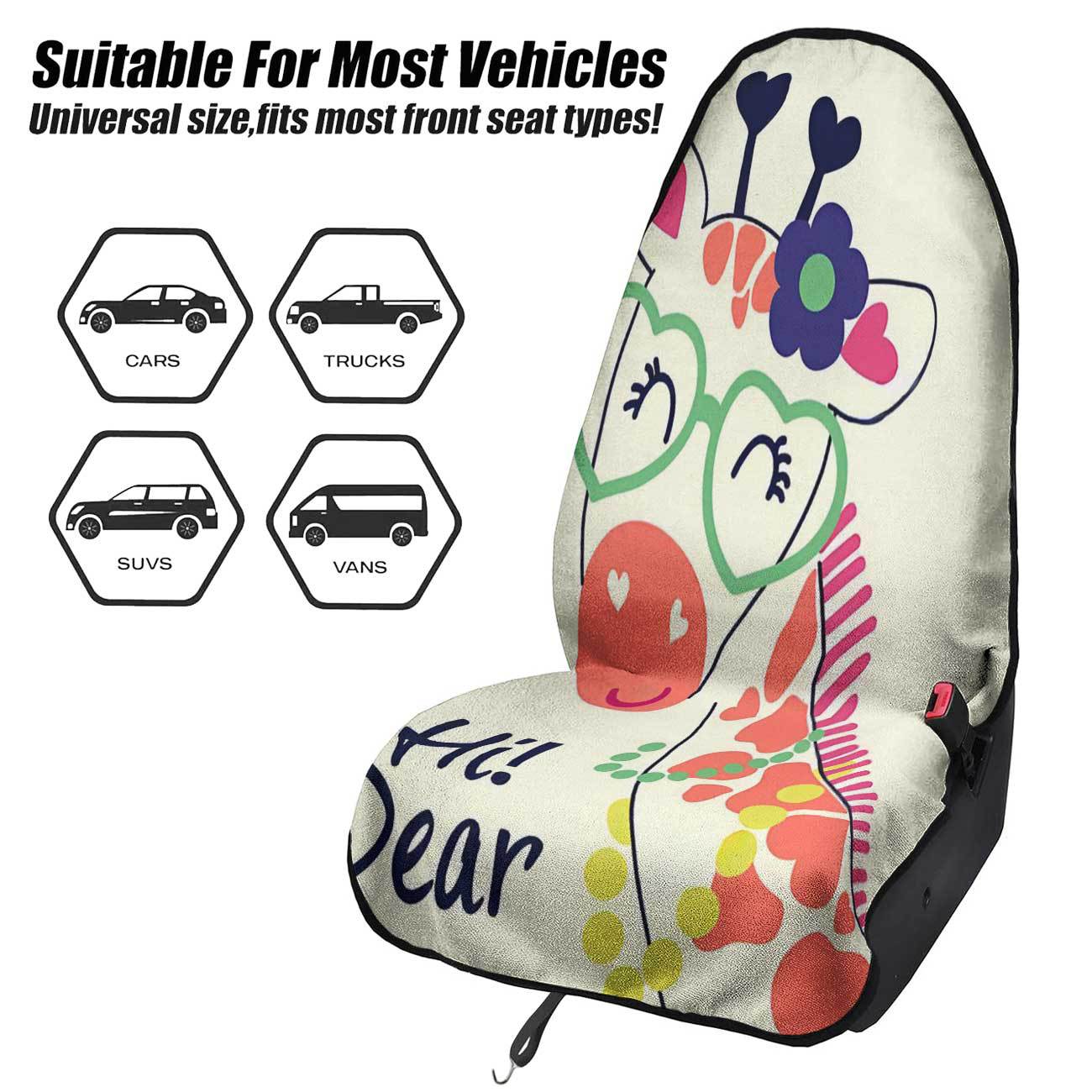 Car seat towel cover front seat protector suitable for gym and exercise, universal for all seasons, car use 44
