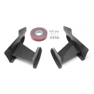 Suitable for BMW F80M3F82M4 anti-collision strip front bumper anti-scratch strip carbon fiber front bar combination air knife modification