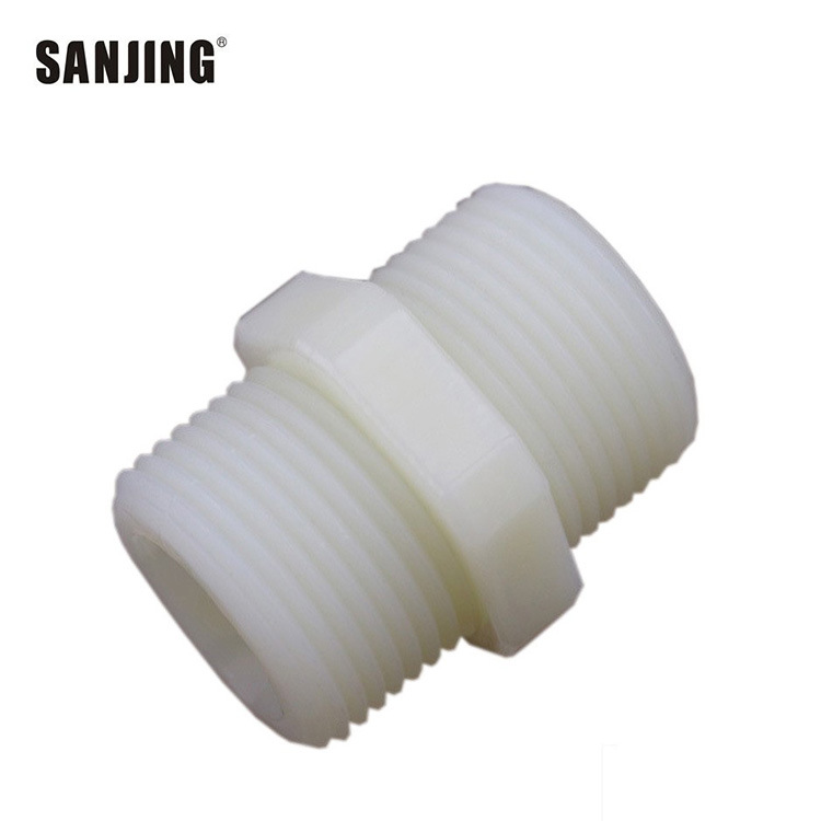 En stock 1 pulgadas boca juego de alambre filtro conector purificador de agua DN25 rosca exterior G hilo recto a través de 32MM rosca exterior directa