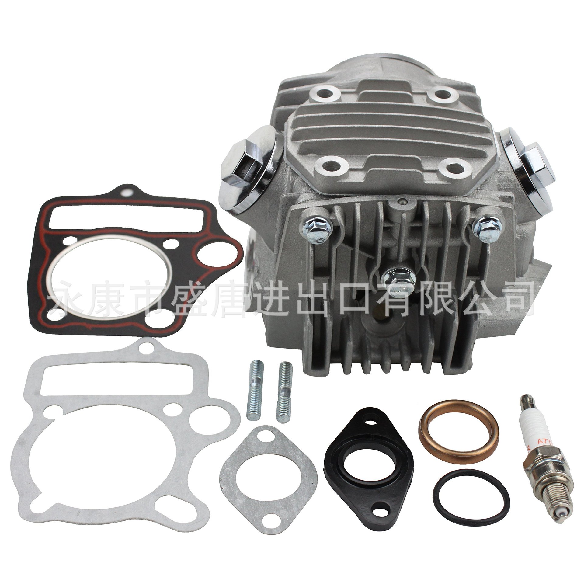 Complete 4 Stroke 110Cc Motorcycle Engine Atv Cylinder Cap Replacement for Kart Off-Road Vehicle