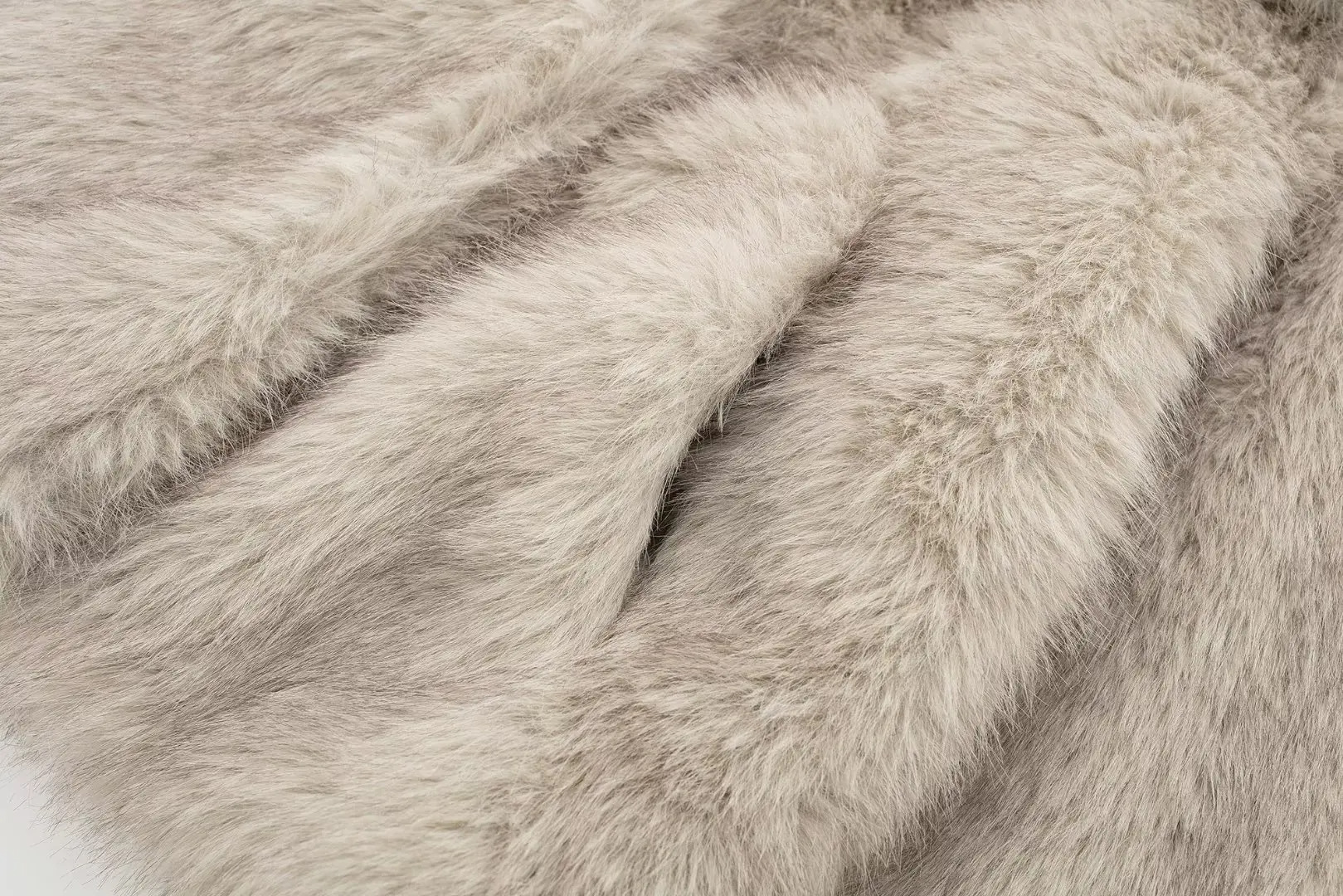 Solid Color Pattern Women's Streetwear Solid Color Coat Faux Fur Coat