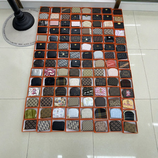 Source Manufacturer Design Niche Brand Delivery Anti-Pitch Counter Synchronous Counter Price Card Holder Simple