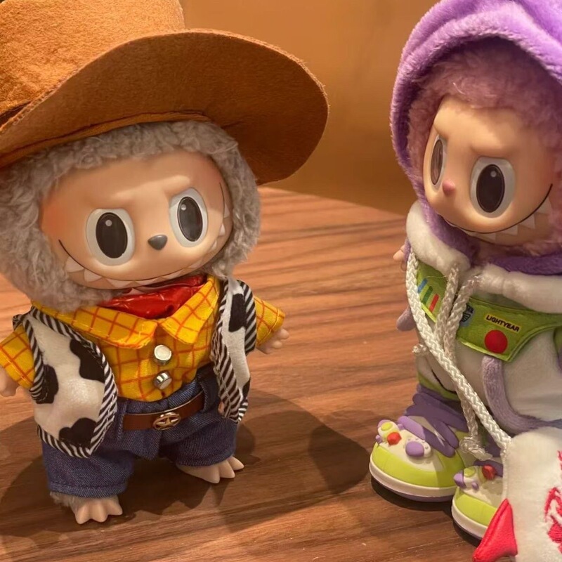 Labubu Accessories for Party Dolls, Third-Generation Clothing and Accessories Set