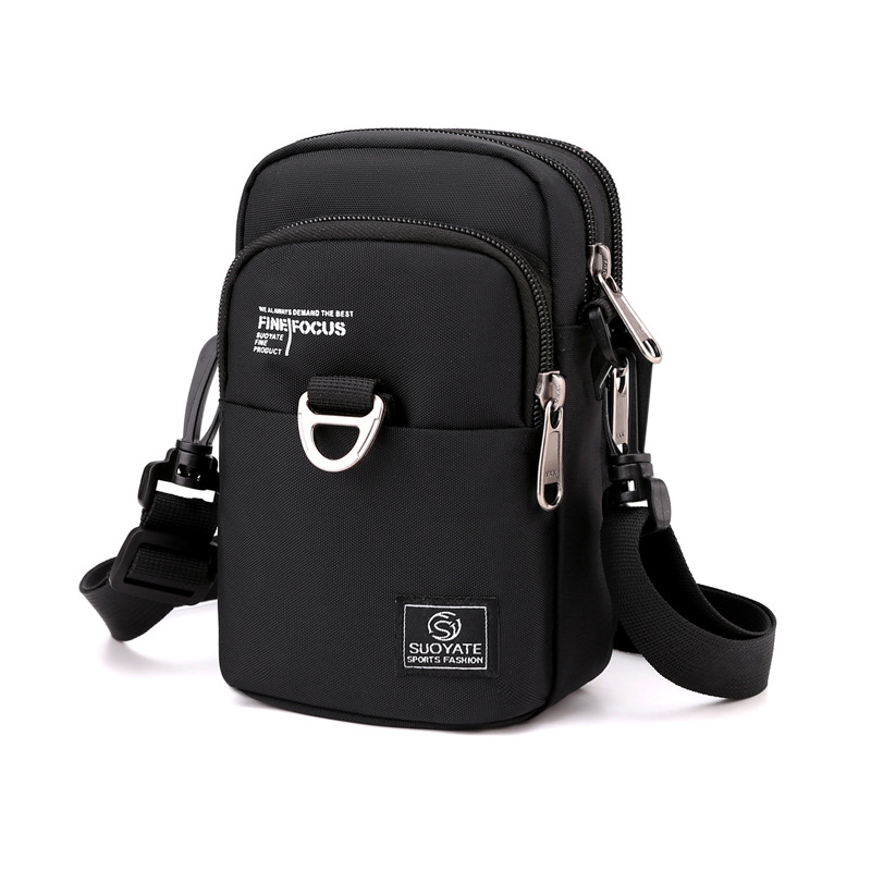 Bolso de hombre 2022 nuevo bolso de hombro pequeño para hombre crossbody bolso de teléfono móvil de color sólido ligero ocio deportes multiusos Bolsa colgante
