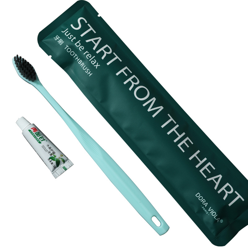 suministros de hotel desechables cepillo de dientes set de lavado cepillo de dientes de pelo suave hotel estrella residencial cepillo de dientes especial al por mayor