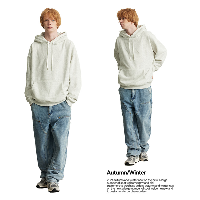 UNF verano pesado lavado, desgastado y desgastado, pantalones de tala, jeans rectos de algodón callejero americano, hombres y mujeres