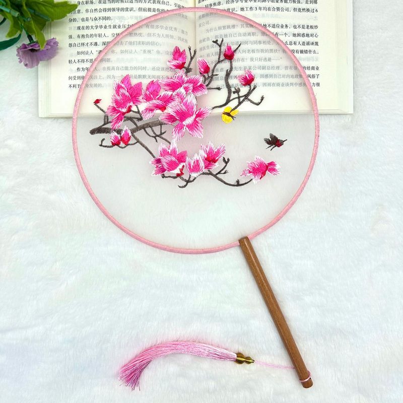 新しい片面刺繍扇子、漢服専用刺繍扇子、多用途古典露店、メーカー直販卸売|undefined