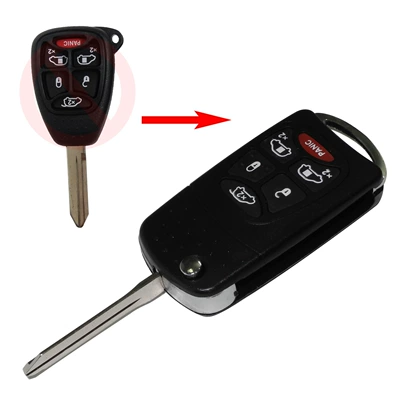 key replacement shell, Car Keys - 6-key-folding-5-1