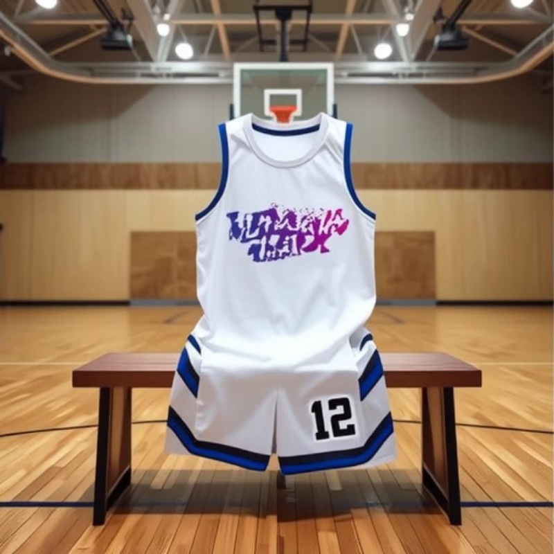 Hot Selling American Brownie James Same Style Summer League Basketball Uniform Suit for Men and Women Campus Game Training