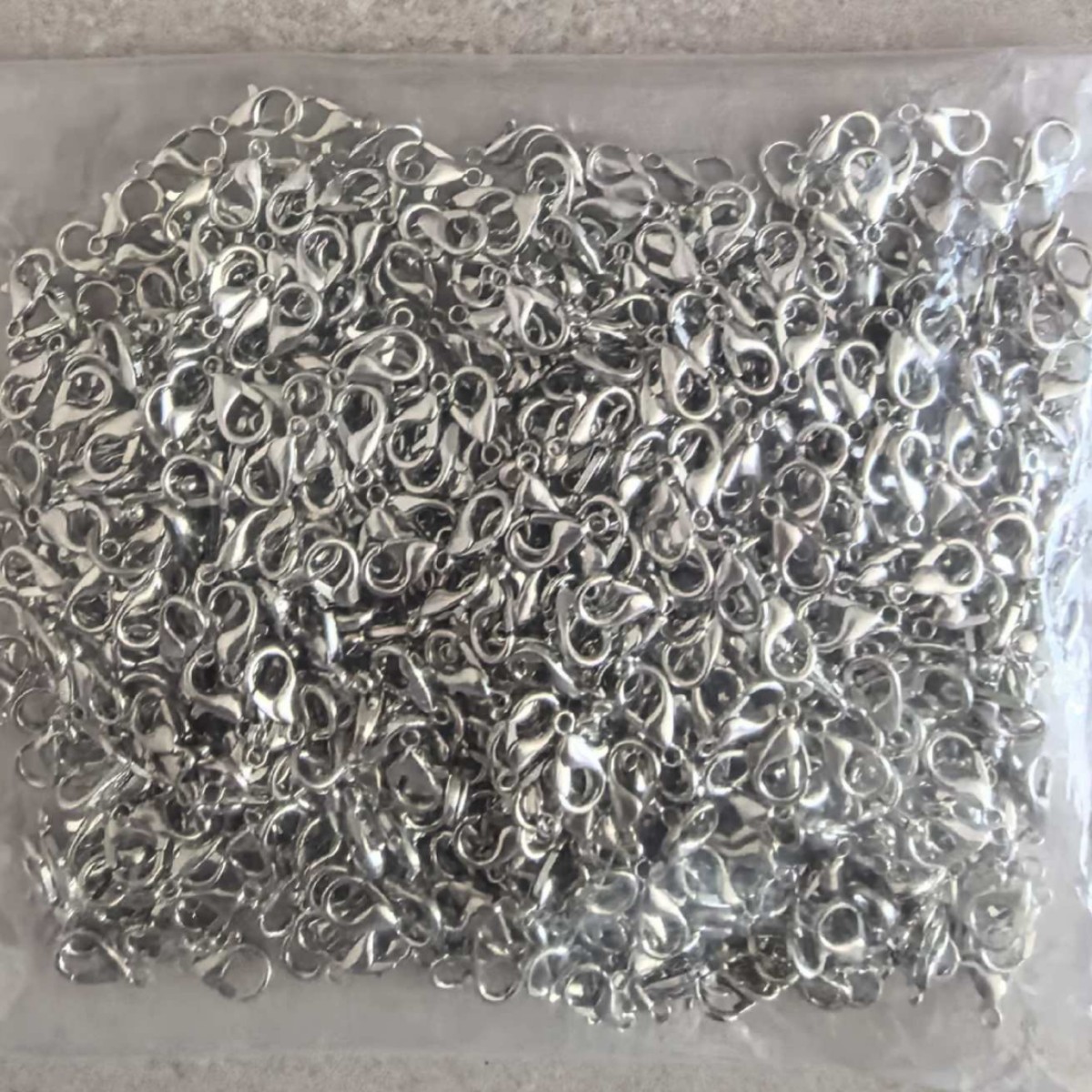 302 hebilla de langosta collar de aleación de 12 mm pulsera material de joyería galvanizado 1000 piezas / paquete de joyería accesorios de hebilla lote image 10