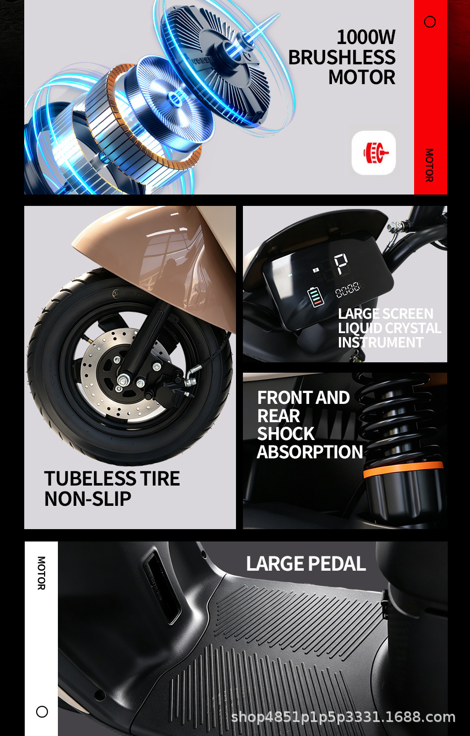 Hot-selling new model electric motorcycle for small riders, cross-border foreign trade export, two-wheeled electric vehicle, electric bicycle, wholesale in large quantities