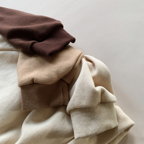 Children's sweatshirts 2024 spring and autumn new style boys and girls sports and leisure Korean style versatile tops for children and babies trendy children's clothing