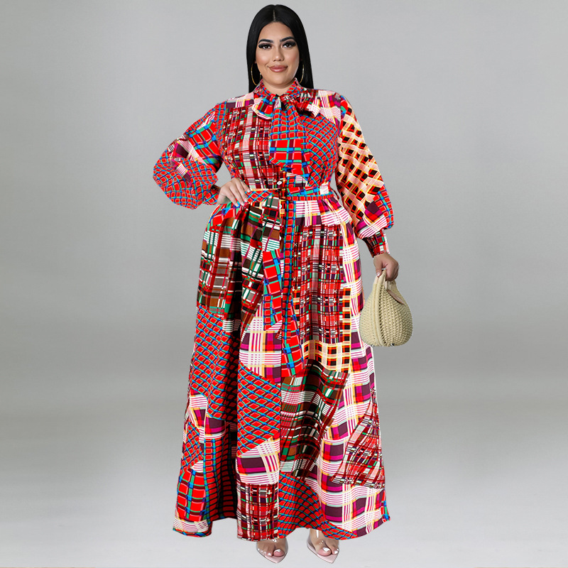 Women's Clothing Women's Plus Size Long Sleeved Collared Dress Style Autumn Clothing Long Sleeve For Formal & Casual For Women_ecoleips.com
