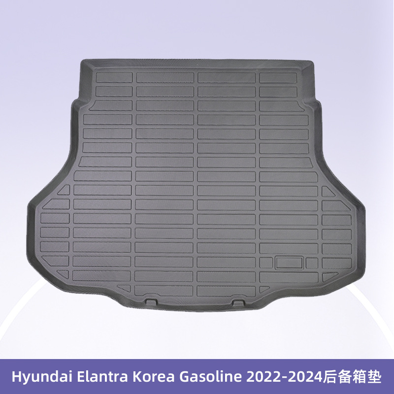 Aplicable a Hyundai Elantra Corea combustible 22 - 24 3D todo el tiempo material TPE almohadilla de automóvil