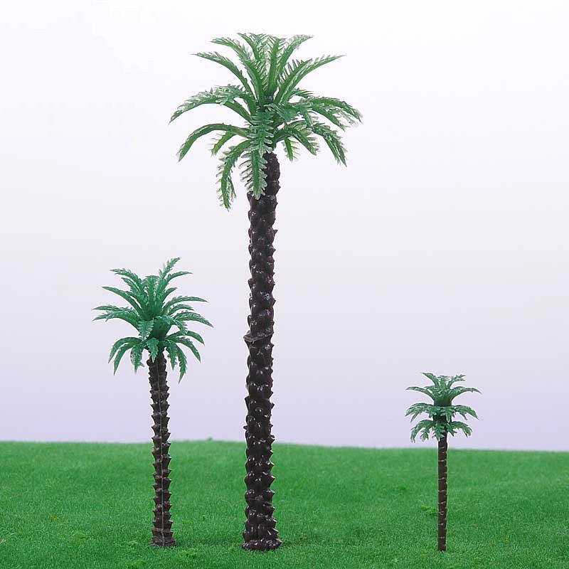 Crab Kingdom DIY Building Sandbox Building Model Materials Scene Production Model Tree Trunk Coconut Tree No