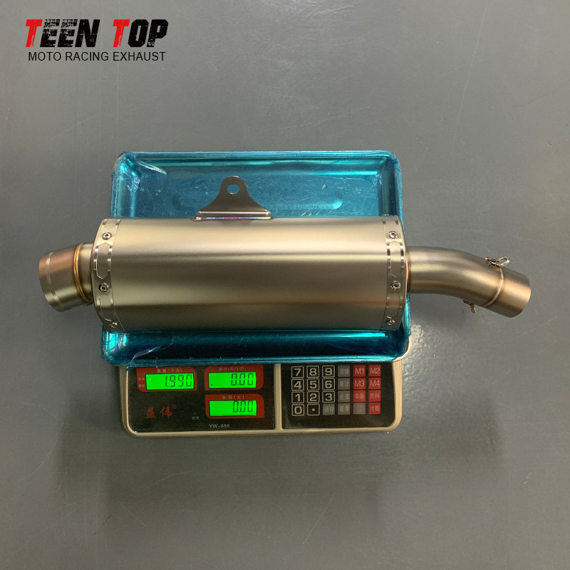 Suitable for Aprilia Tuareg 660 stainless steel new model motorcycle exhaust pipe rally mid-tail 22+