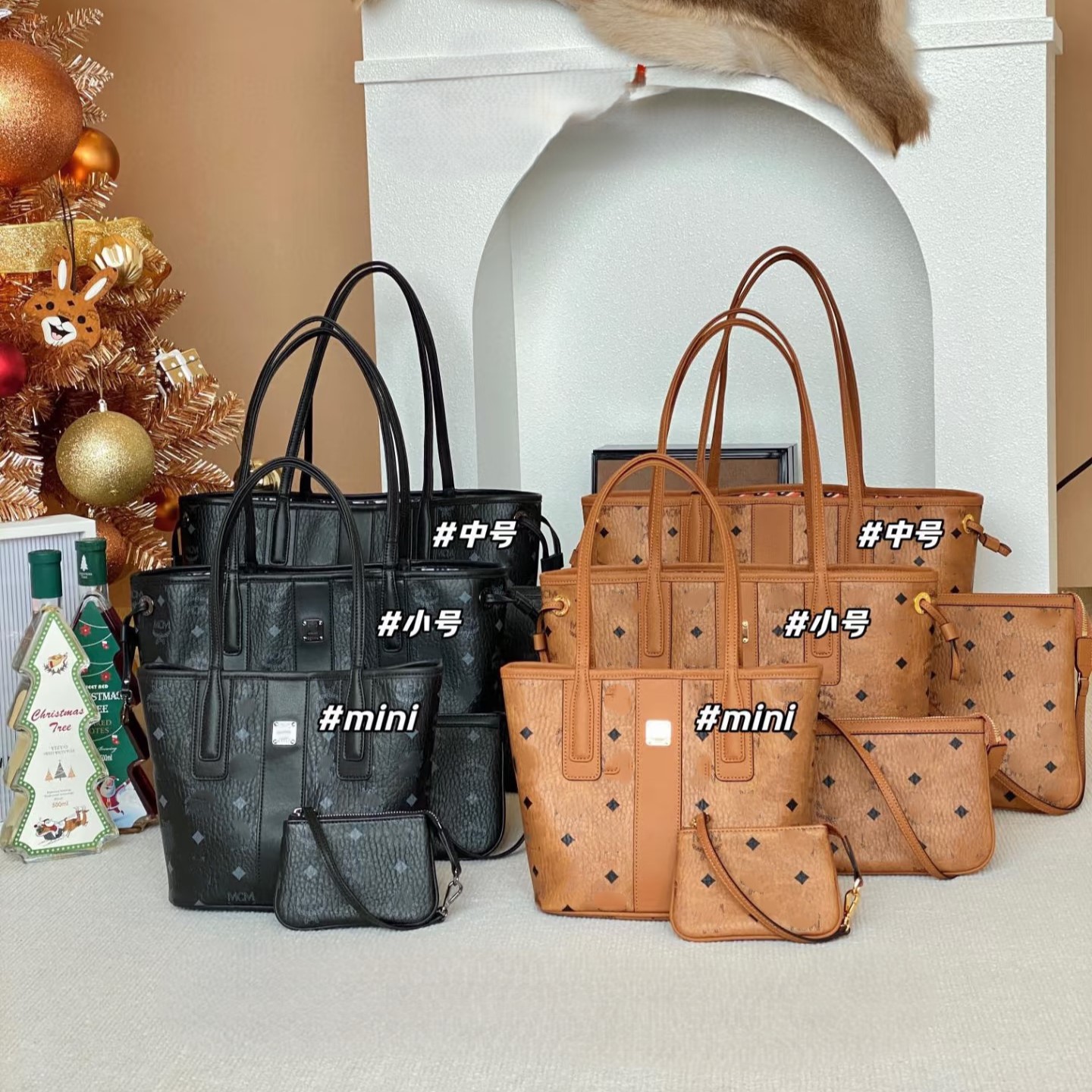 25 New m Family Tote Bags, Classic Accessible Luxury Large-Capacity Computer Bags, Mommy Bags, Shoulder Satchel Armpit Bags