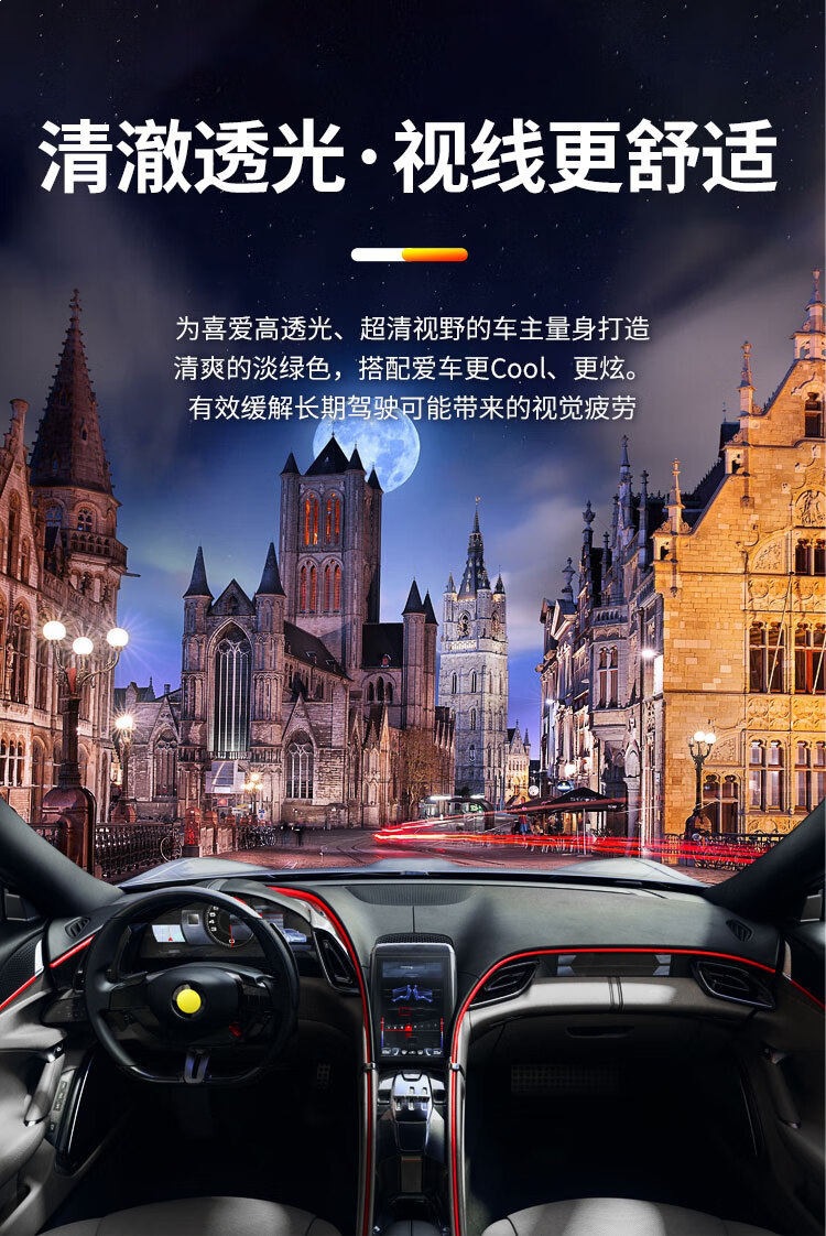 Llumar Car Window Film Sun Protection Heat Insulation Explosion-Proof Front Windshield Side Rear Driver's Privacy Film Single Area