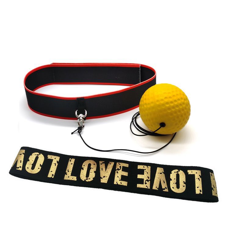 Head-Mounted Boxing Reaction Ball for Kidsren and Adults Sports Elastic Training Ball Tyson Ball Boxing Speed Reaction Ball