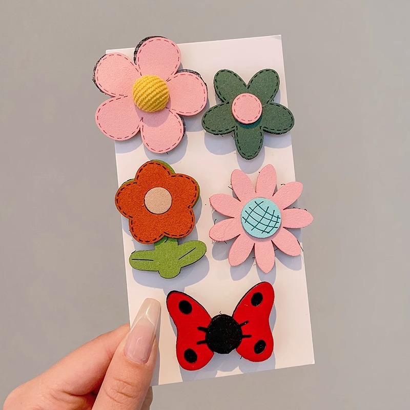 Horquilla para bebés, bolsa de tela completa, clip para cabello para bebés, no daña el cabello, niños, niñas, horquillas, lindos accesorios para el cabello, sombreros