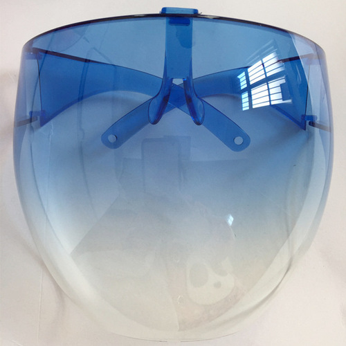 Cross-border best-selling PC anti-fog protective face mask splash-proof kitchen isolation space mirror face shield