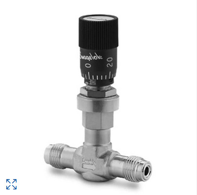 世伟洛克SS-31RS4-A不锈钢高压5000psig344bar角型计量阀1/4in.