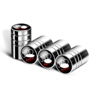 5 sets suitable for car tire valve cap valve cover motorcycle tire core cap steam nozzle valve cap cover (valve) - audi-41-pack