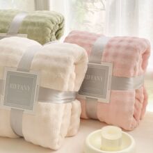 跨境外贸珊瑚绒毯子法兰绒毛毯床单冬天绒毯盖毯双面绒小毛毯批发