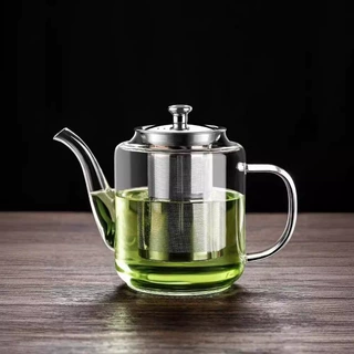 爆款 高硼硅玻璃茶壶 防爆过滤泡茶耐高温水壶电陶炉加热茶水分离