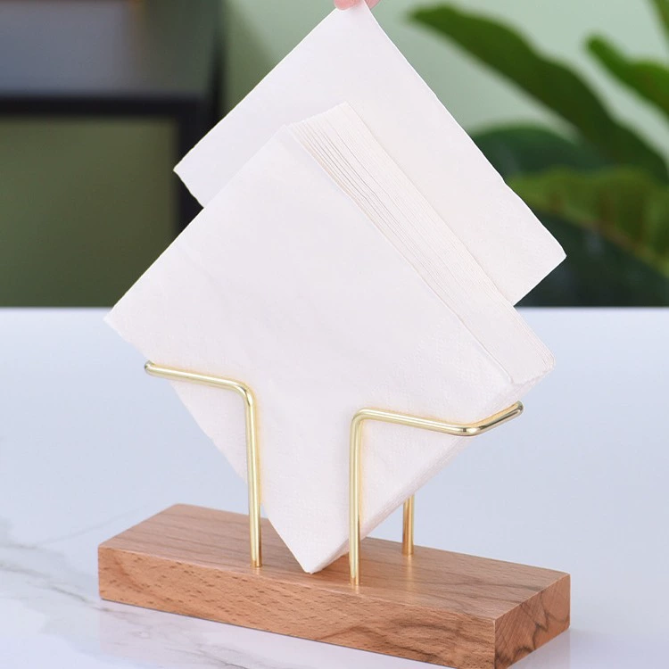 Пользовательские полотенца Poly Towel Cafe Coffee Hotel Restaurant Simple Tap Towel Two-Stroke Tap Основанная бумажная салфетка сиденье