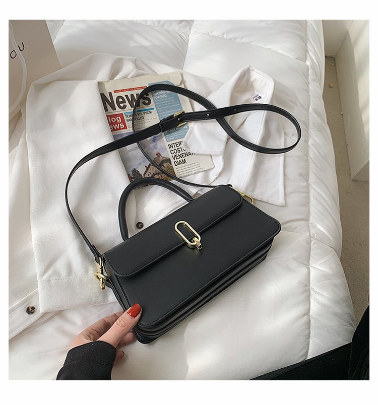 Fashion Solid Color Shoulder Messenger Portable Bag Wholesale display picture 38