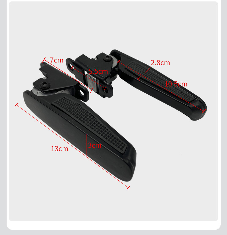 Mavericks electric vehicle UQi/UQi /UQis/U1/U1D aluminum alloy pedal rear seat pedal rear pedal pedal pedal rest