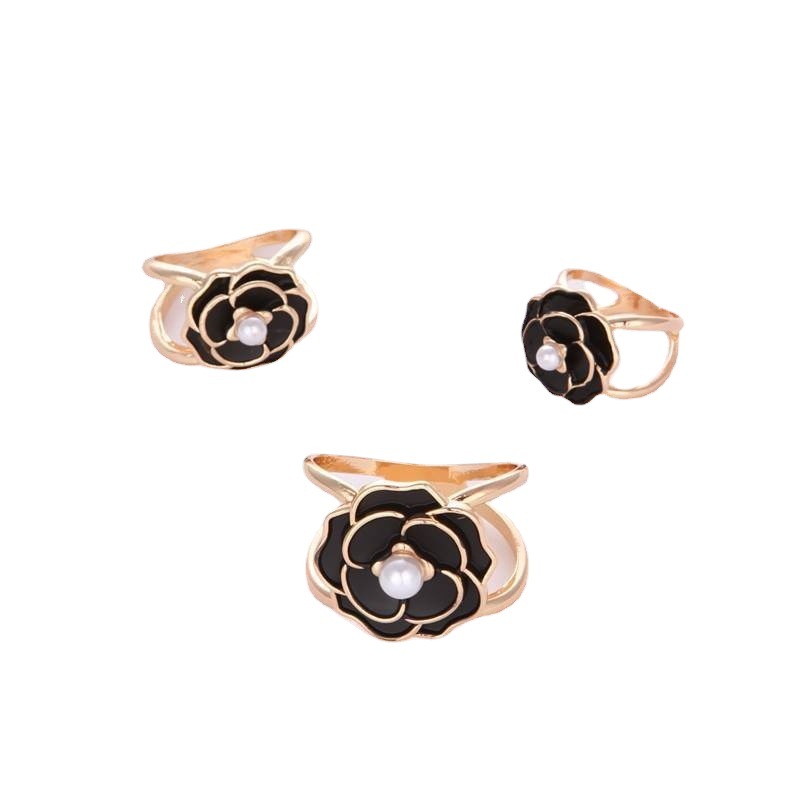 Corea del Sur ins bufanda de seda hebilla de doble uso avanzado todo partido chica perla hebilla broche accesorios simple pequeña bufanda cuadrada bufanda hebilla