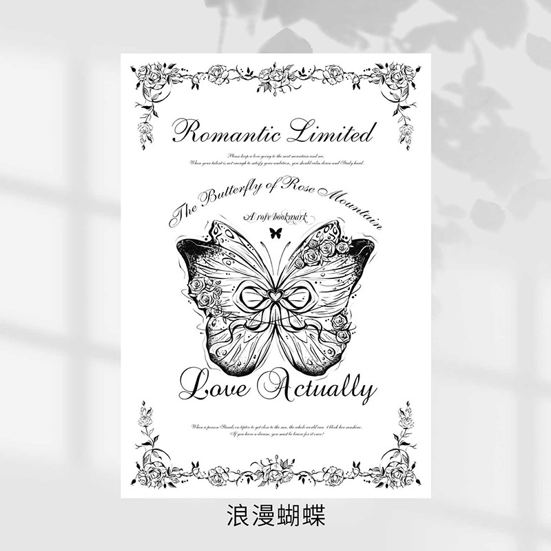 Huaxi Rose Story Paper embalaje de flores Qixia día de San Valentín ramo regalo DIY florista material de embalaje de flores