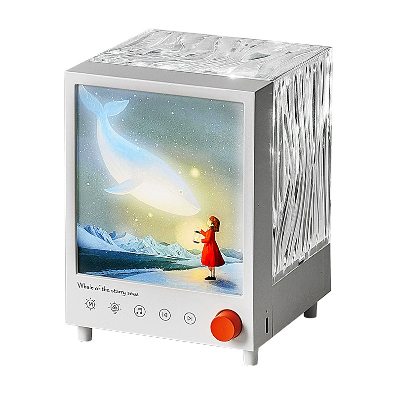 Treasure chest, atmospheric night light, starry sky, table lamp, 25 years, new collection