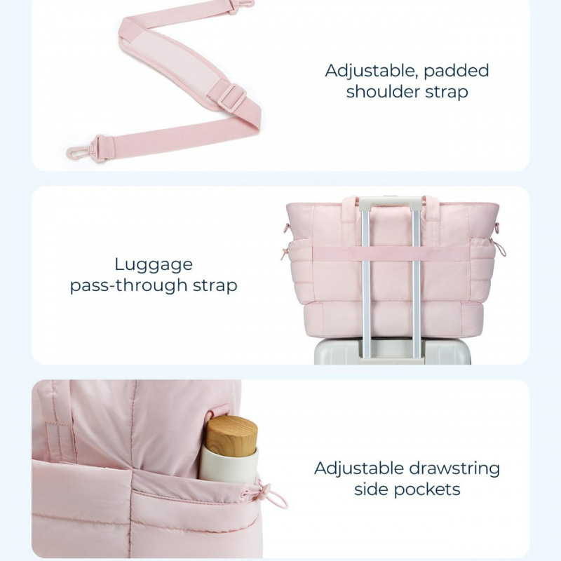 Bolsa de viaje portátil plegable de gran capacidad spot transfronterizo, bolsa de ejercicios multifuncional para viajes al aire libre